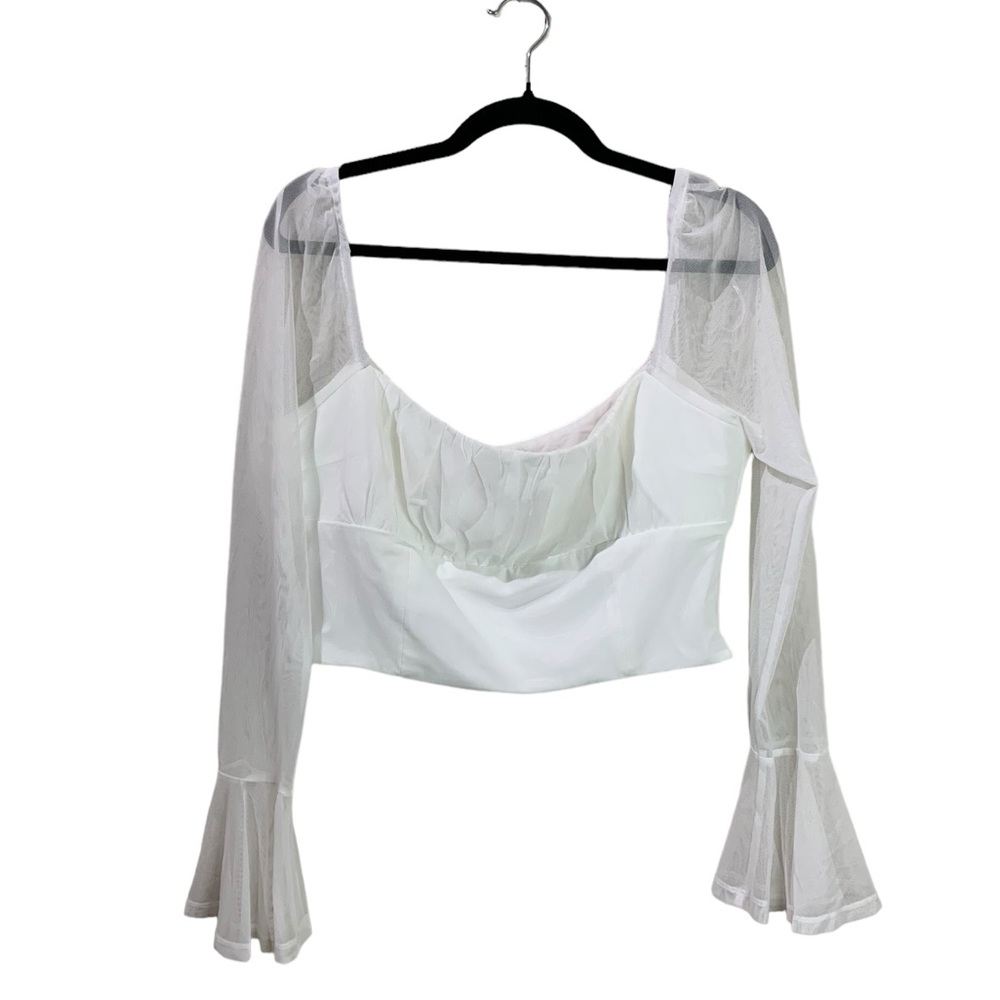 Princess Polly Side Zip Mesh Crop